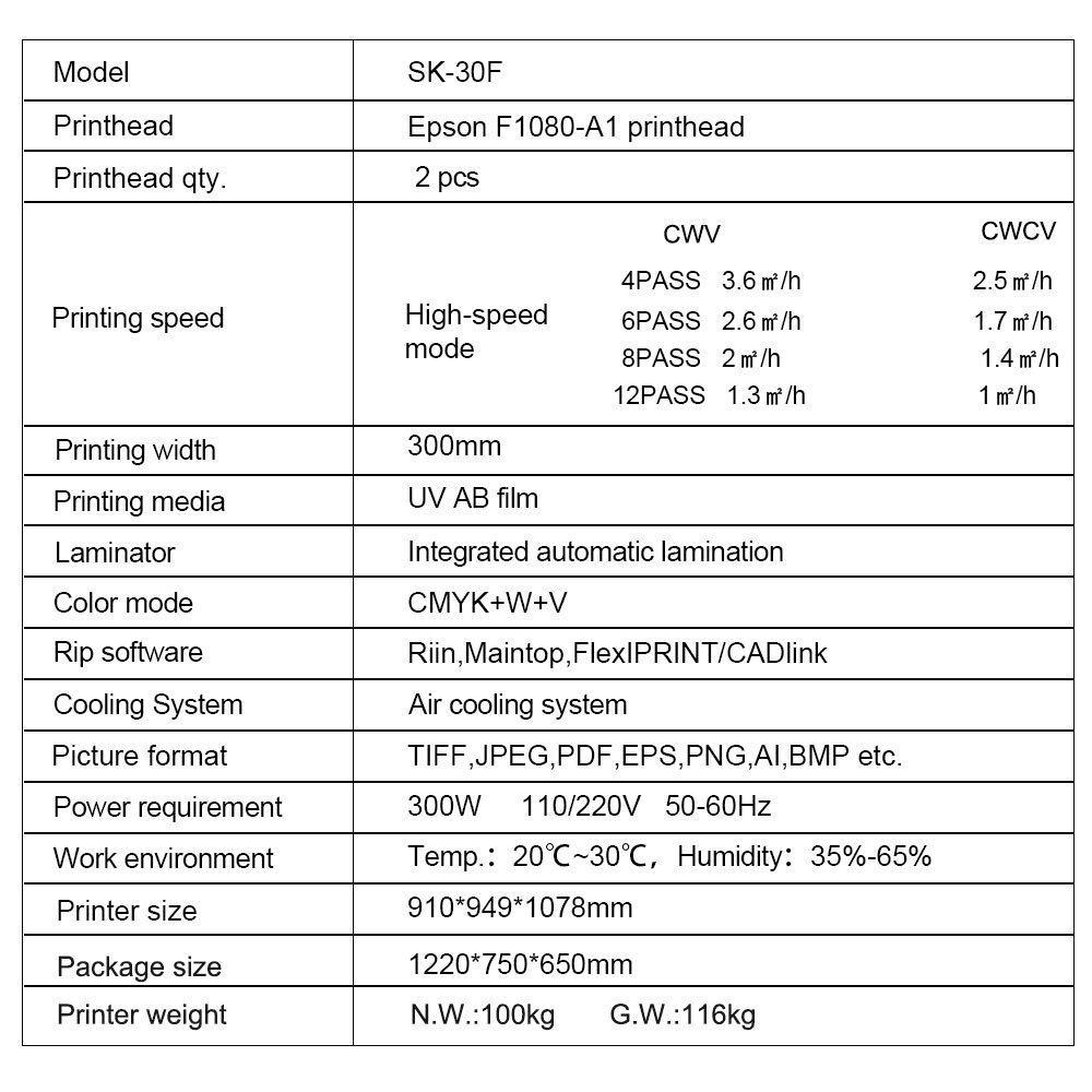 Automatic Roll-to-Roll UV Direct to Film Printer Epson XP600 F1080 DTF UV Print Machine Digital Transfer Printing