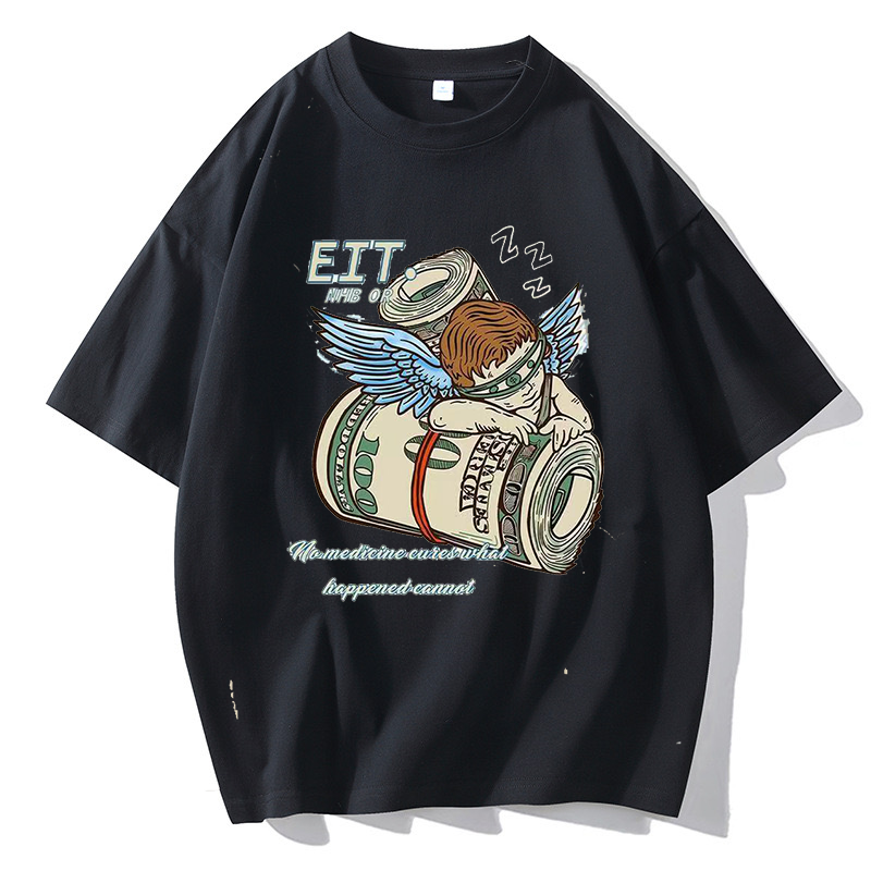 High Quality Hand-Held USD Thermal Transfer Stickers Easy-to-Apply Design DTF Heat Press T-Shirt Printing Wholesale Screen