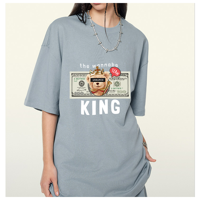 High Quality Hand-Held USD Thermal Transfer Stickers Easy-to-Apply Design DTF Heat Press T-Shirt Printing Wholesale Screen
