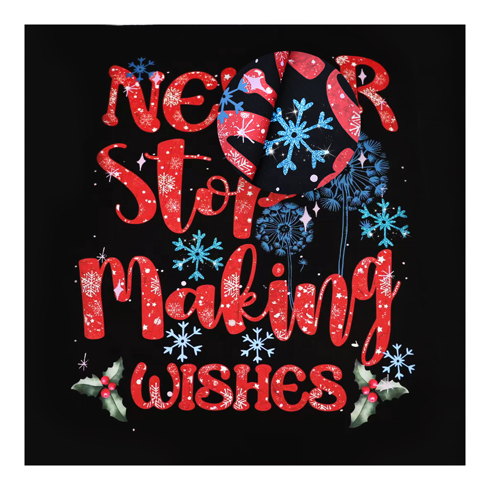 Custom high quality Transfer Printing Heat Press Sticker DTF Heat Transfer Designs For T-shirt DTF Printing