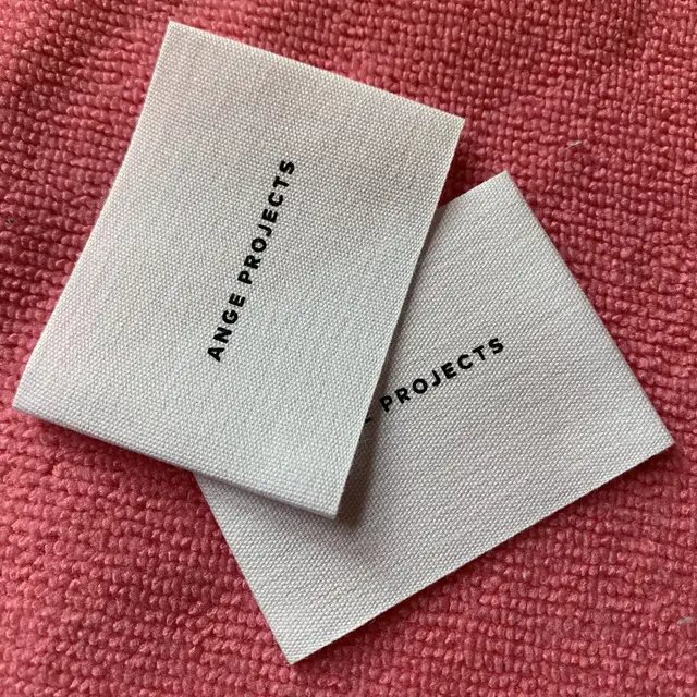 Custom Printed Logo Clothing Iron On Wash labels Wholesale Neck Size Wash Care Label Heat Transfer Clothes Label
