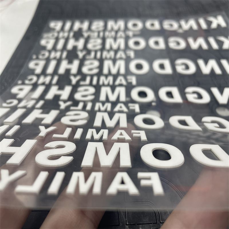 High quality Strong viscosity transfer digital printing for clothes garment 3Dsilicon heat transfer vinyl