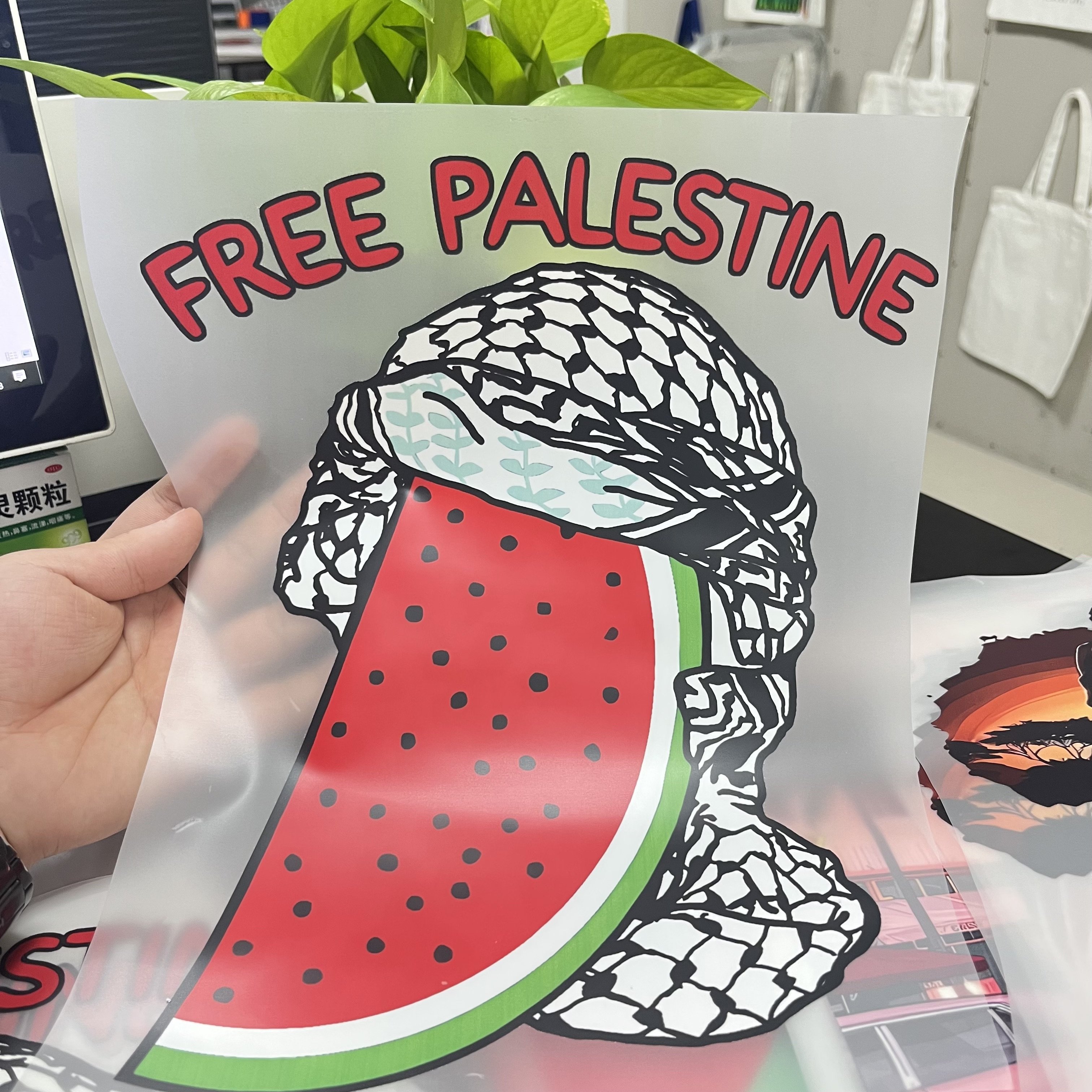 wholesale Dtf Transfers plastisol heat transfer custom screen print transfers heat press logo print for clothing