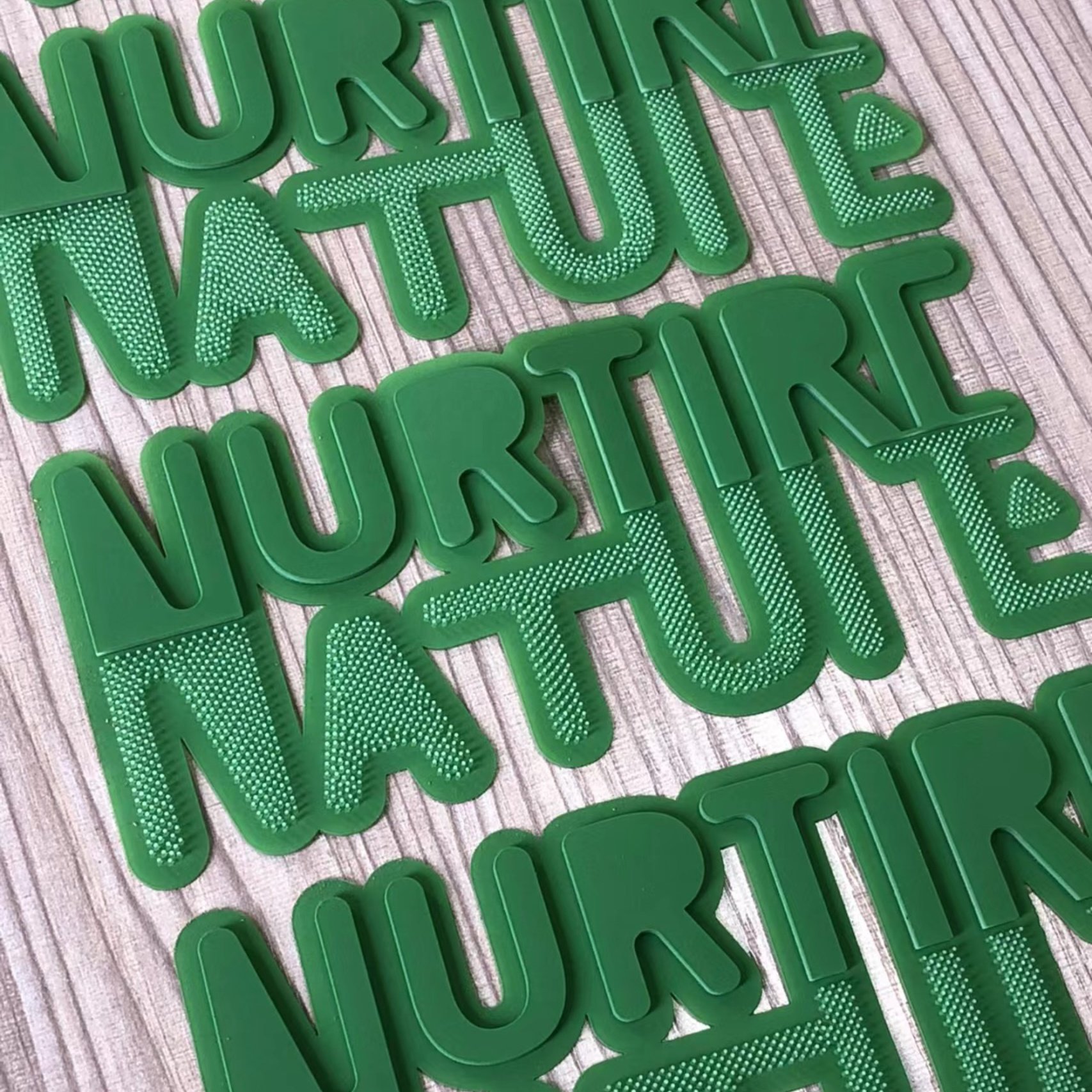 Custom 3D Stereoscopic Silicone Printing Thermal Transfer Label Using Clothing Rubber Transfer Printing Label For Heat Transfer