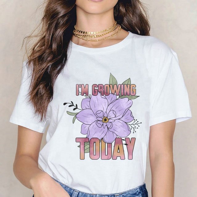 High Quality Dtf Heat Transfer Stickers For T-Shirts Garments Flowers Custom Dtf Transfer Print For Girls Flowers