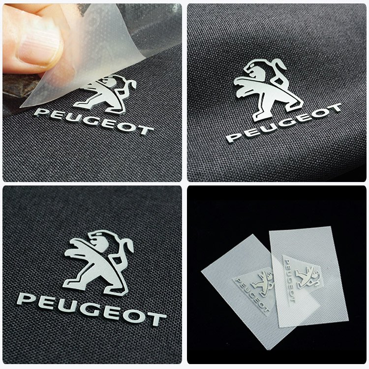 High Quality Custom Heat Transfer Printing pvc patch 3d iron on transfer print on t-shirt Clothing Sticker Silicone