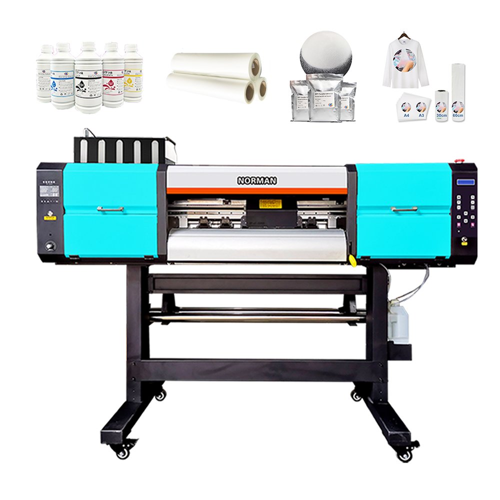 Norman 60Cm Pet Film Heat Transfer Printing Machine Xp600 24 Dual Printheads 60CM DTF Printer