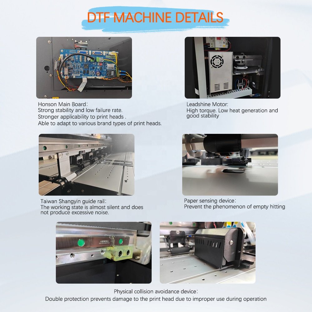 Norman 60Cm Pet Film Heat Transfer Printing Machine Xp600 24 Dual Printheads 60CM DTF Printer