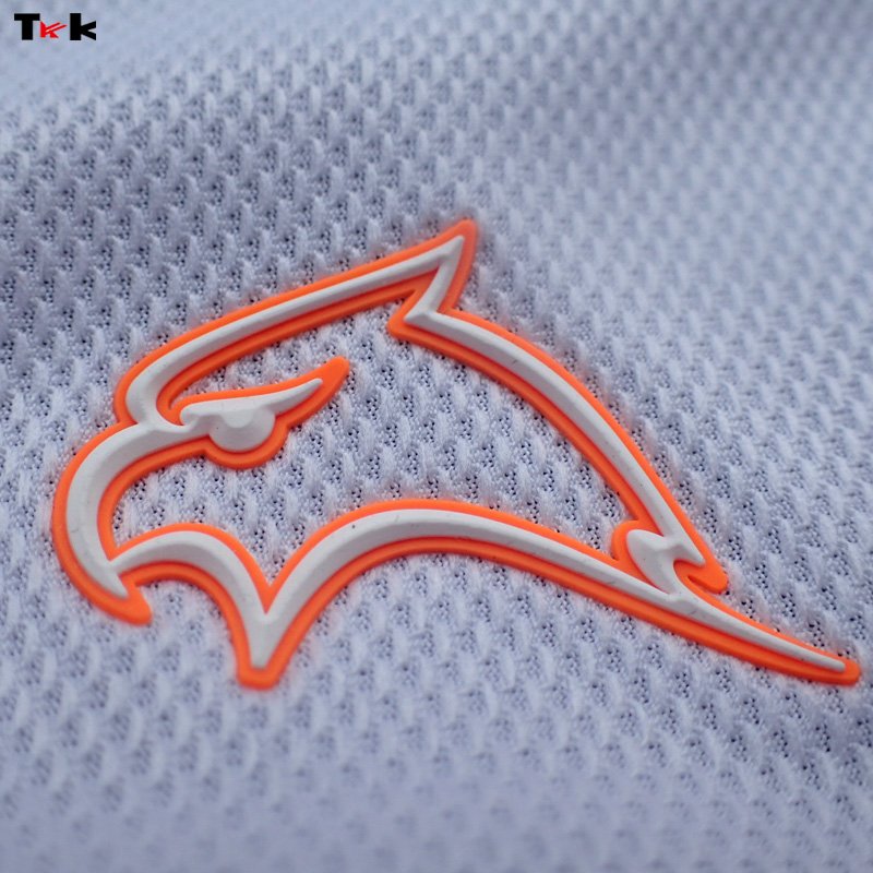 Custom 3D Soft Rubber Logo And Clothing Label Molded Silicone Heat Transfers tshirt Hot Transfer Printing Label