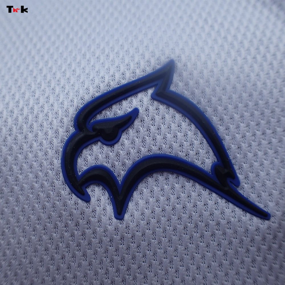 Custom 3D Soft Rubber Logo And Clothing Label Molded Silicone Heat Transfers tshirt Hot Transfer Printing Label