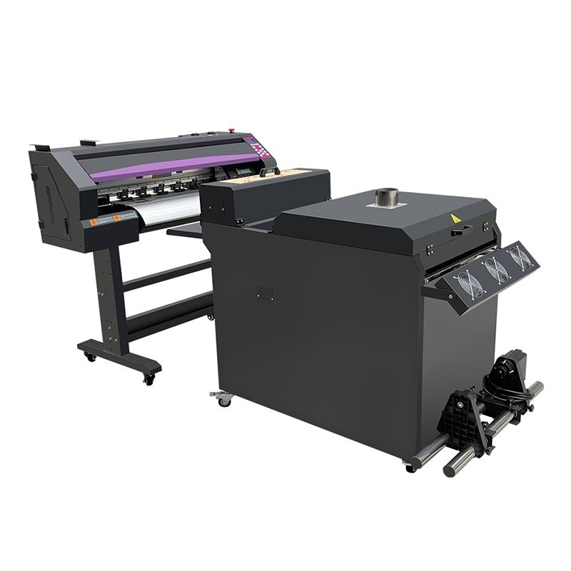Dtf Printer 60cm with Two I3200 Printhead Digital Textile Printing Machine Print High Quality 24inch A1 Provided Pigment Ink 160