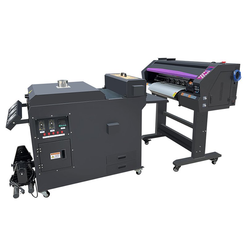 Dtf Printer 60cm with Two I3200 Printhead Digital Textile Printing Machine Print High Quality 24inch A1 Provided Pigment Ink 160