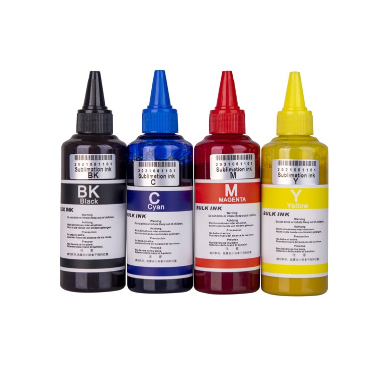 100ML sublimation ink used for Epson L800 L1800 XP600 TX800 L3110 L3150 L5190 I3200 printer