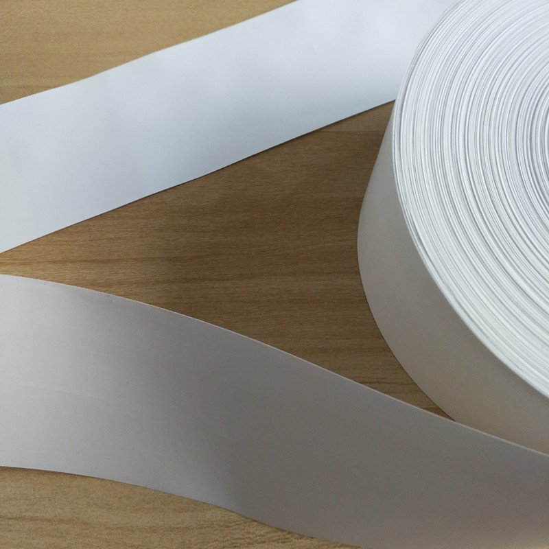 Thermal transfer printing nylon taffeta label roll for care label ribbon