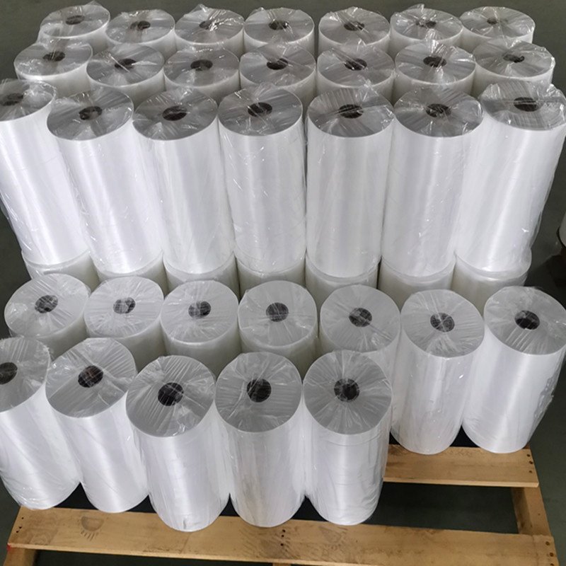 Thermal transfer printing nylon taffeta label roll for care label ribbon