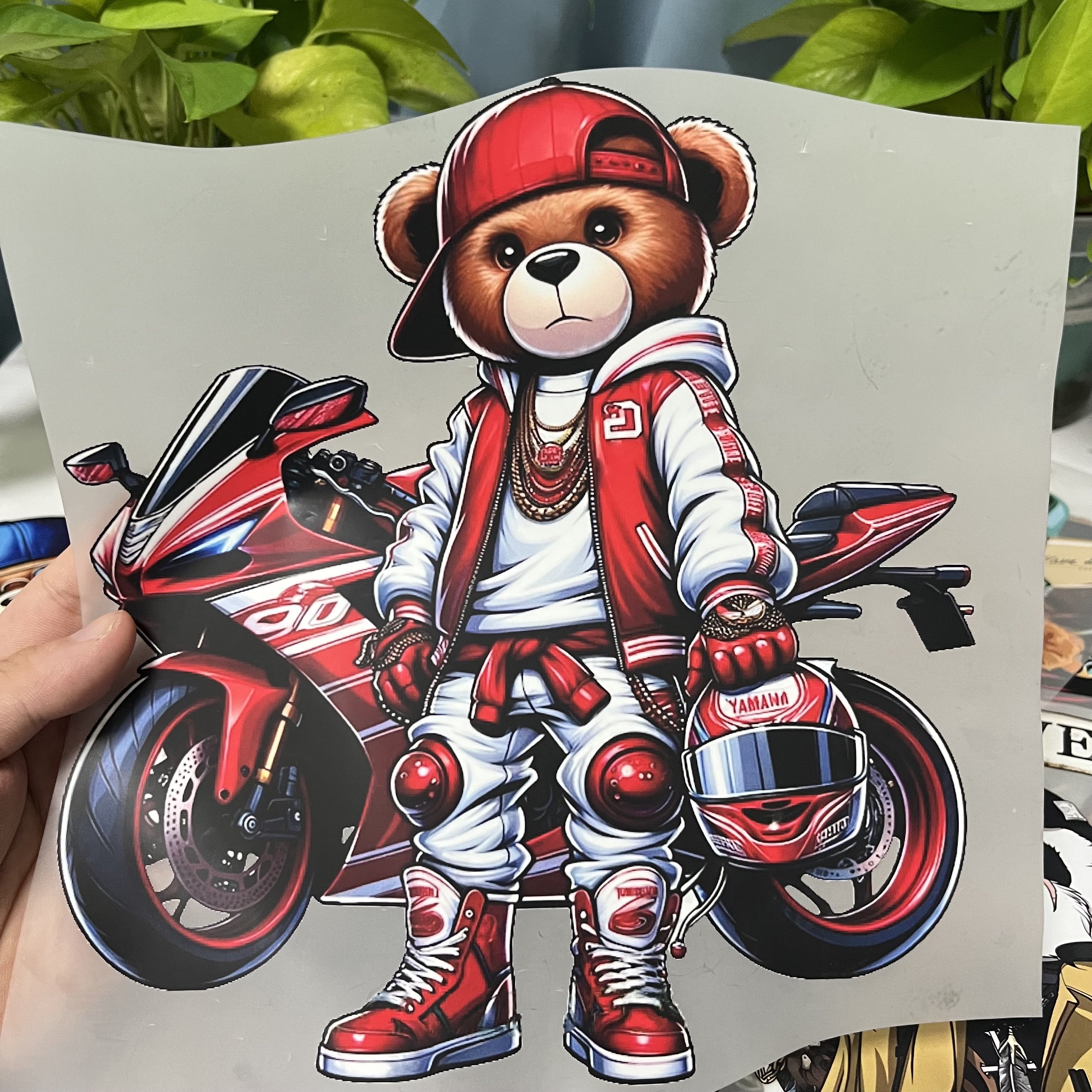 Custom Anime Dtf Heat Transfers Heat Transfer Sticker Printing Custom T-shirt Garment \ Jeans \ Shoes \ Bags\ Custom Color