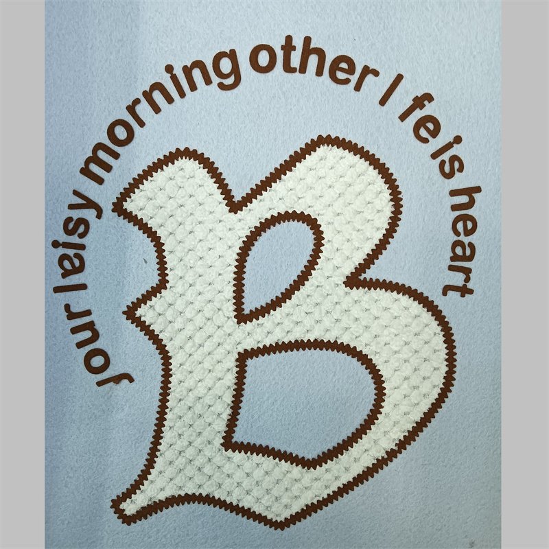 Special Materials with Heat Printed Design Custom Diy Letter Logo Labels Plating Garment Labels Garment Shoes Bags Accessories
