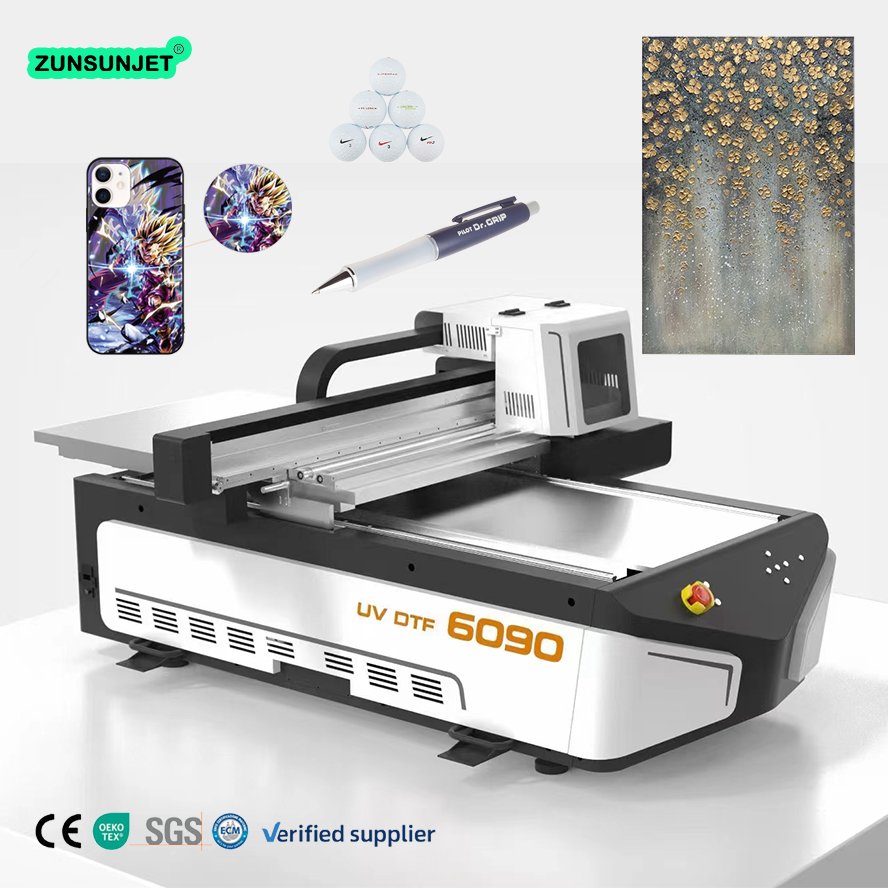 6090 uv dtf flatbed uv dtf printer 60 90 with varnish