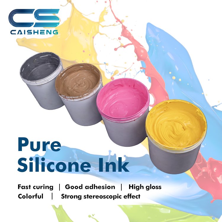 Manufacturing supplier transparent liquid silicone screen printing textile ink for garment printing silicone transfer printing