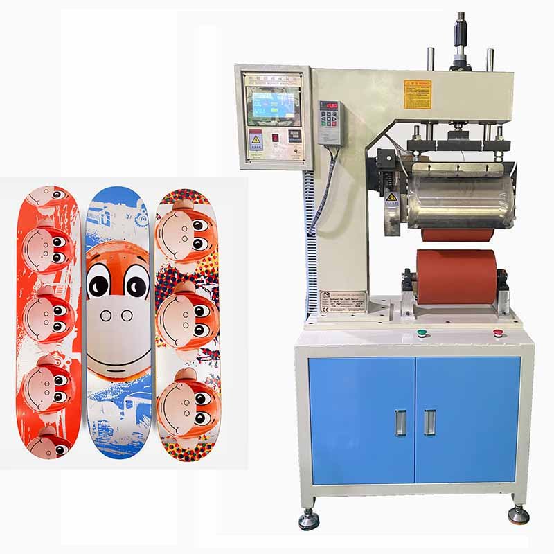 New arrivals PLC control printing machine skateboard heat press transfer machine