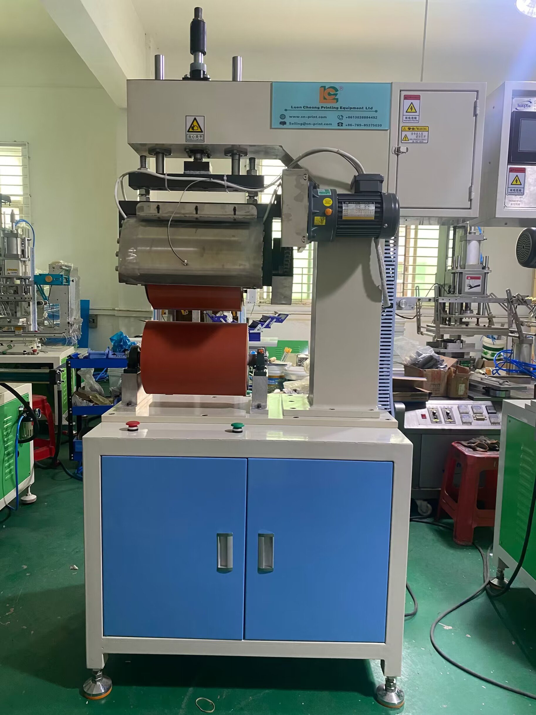 New arrivals PLC control printing machine skateboard heat press transfer machine