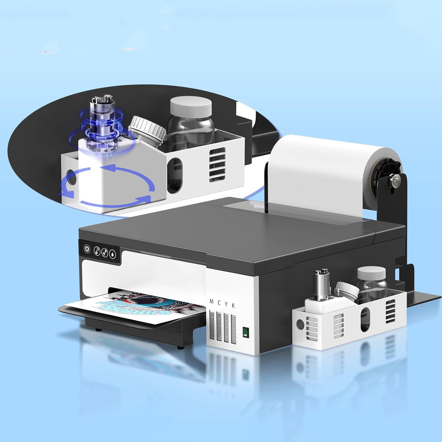 A3 DTF Printer T-Shirt Textile Printing Machine Heat PET Film DTF Printer A3 all in one DTF Printer A3