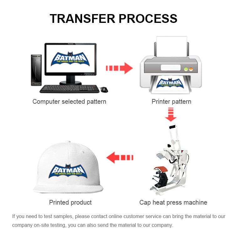 Magnet Auto-open Hat Sublimation Transfer Printing Heat Press Machine For Cap 8 x 14