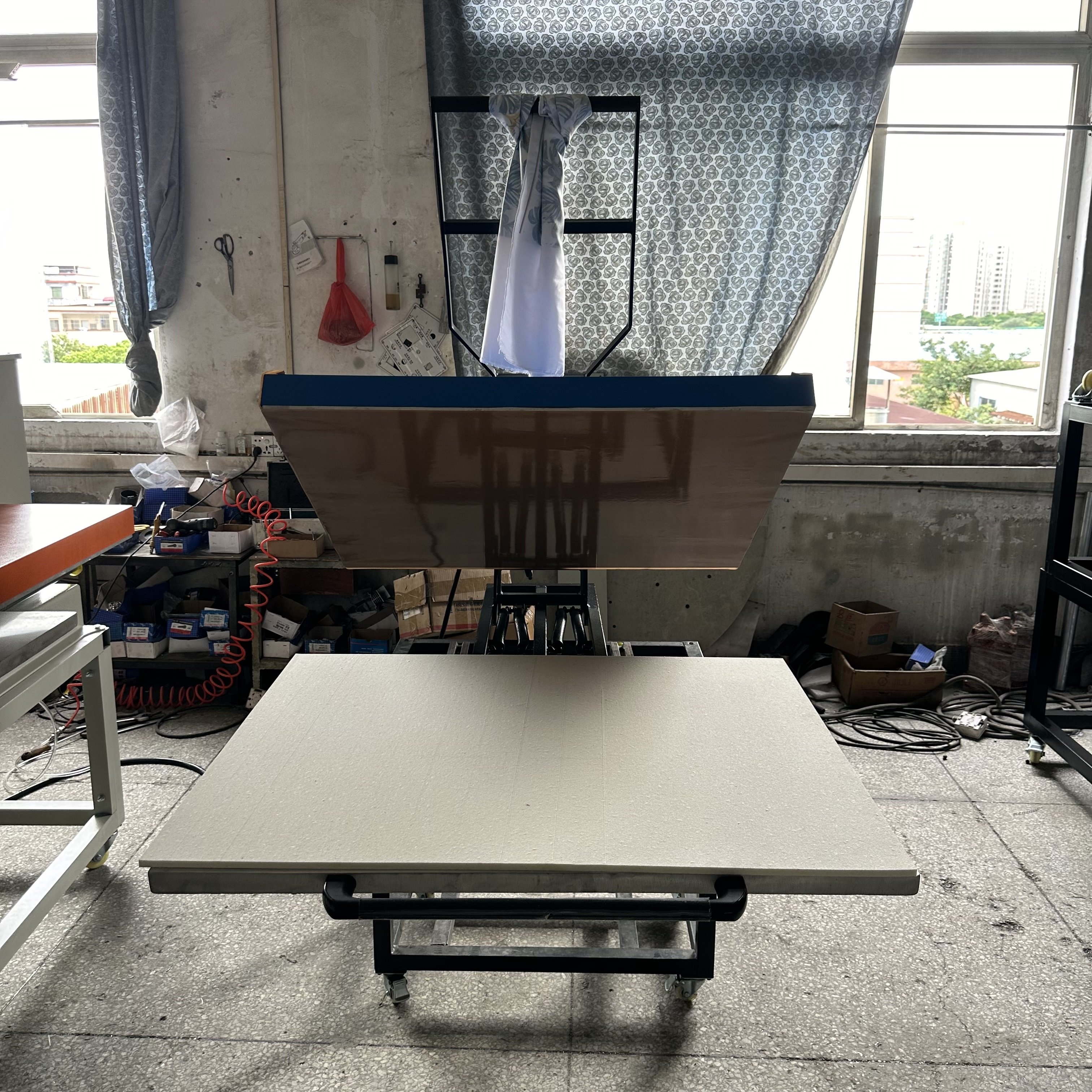 Hot selling large format heat transfer machine thermal press