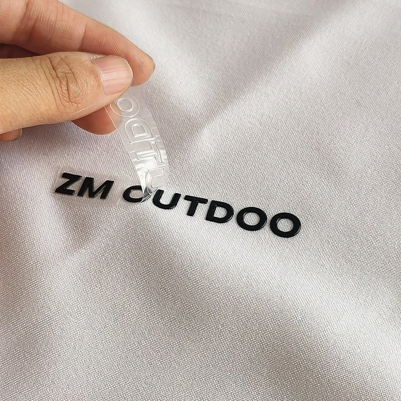 Heat Transfer Stickers Bright Surface Brand Logo Transfer Embossed TPU High-frequency 3D Wholesale Custom PVC for Leather Pp Bag