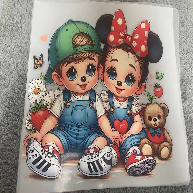 Latest design durable heat transfer vinyl a3 dtf film for custom tshirt dtf printing sublimation paper
