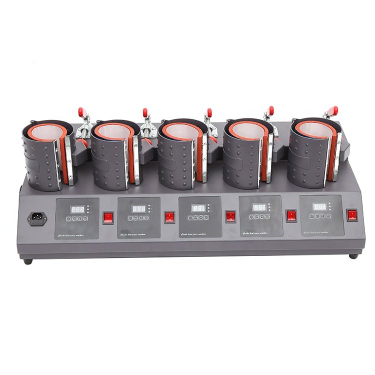 Guangyintong heat press machine Five table five in one toaster efficient heat transfer machine wholesale low price for printing