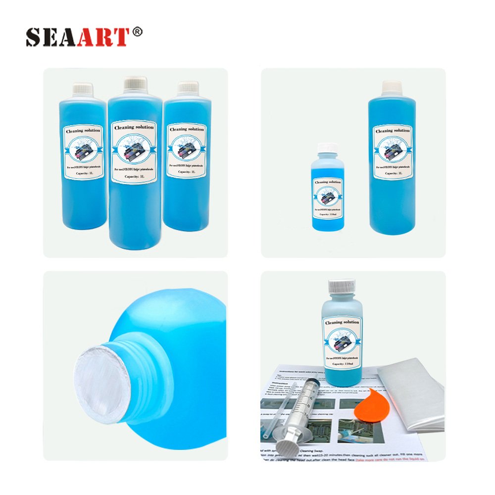Cleaning Liquid Factory Price Direct To Transfer Film Printing Ink Cleaning Solution For DTF Ink 120ML 1000ML With Tools