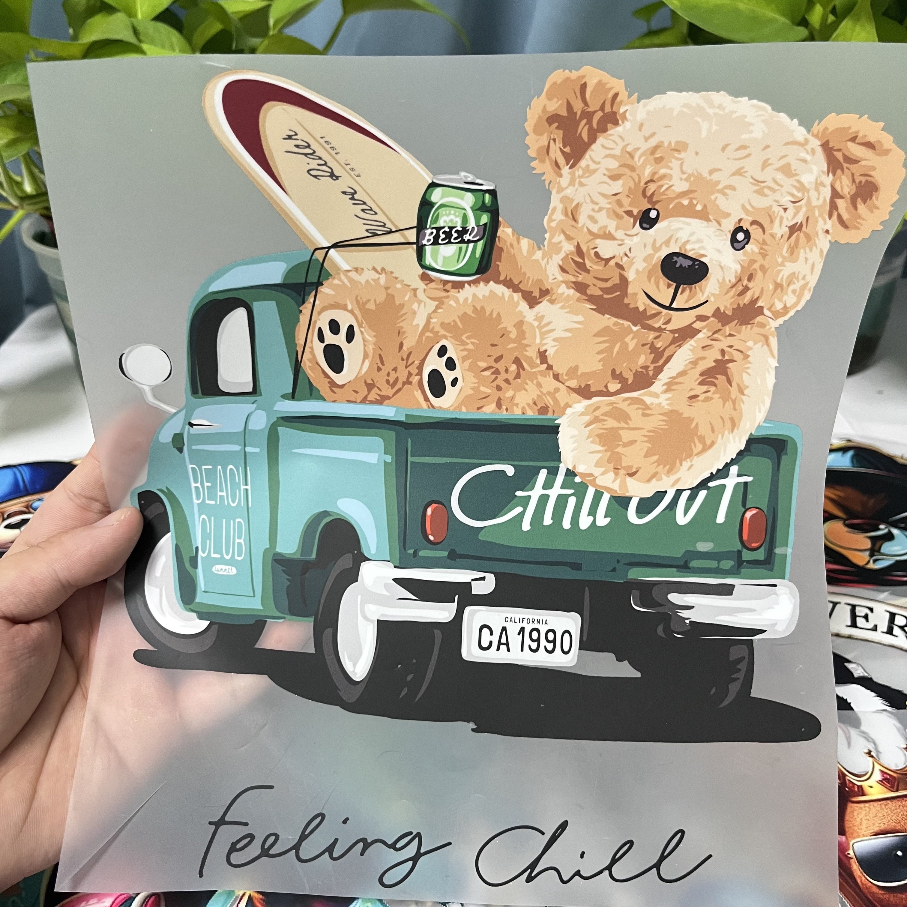 Factory Custom Dtf Transfers plastisol heat transfer screen prints transfers wholesale heat press logo print for clothing
