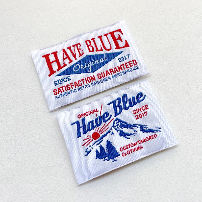 Wholesale Customized High Density 3D/Print Logo Label Brand Logo Woven Garment Tag Sustainable PVC Metal 'Iron On' Technique