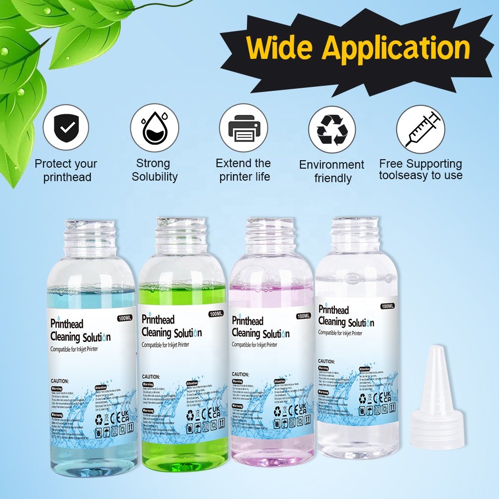 INK-TANK Premium Printhead Cleaning Solution For ink jet Print Printer head cleaning fluid for Sublimation Printer Printerhead