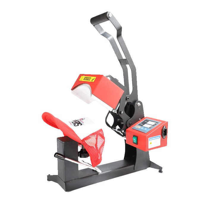 High Efficiency Electric Press Machine Heat Transfer Printing Manual Hat T-Shirt Paper Label Garment Printing Shops