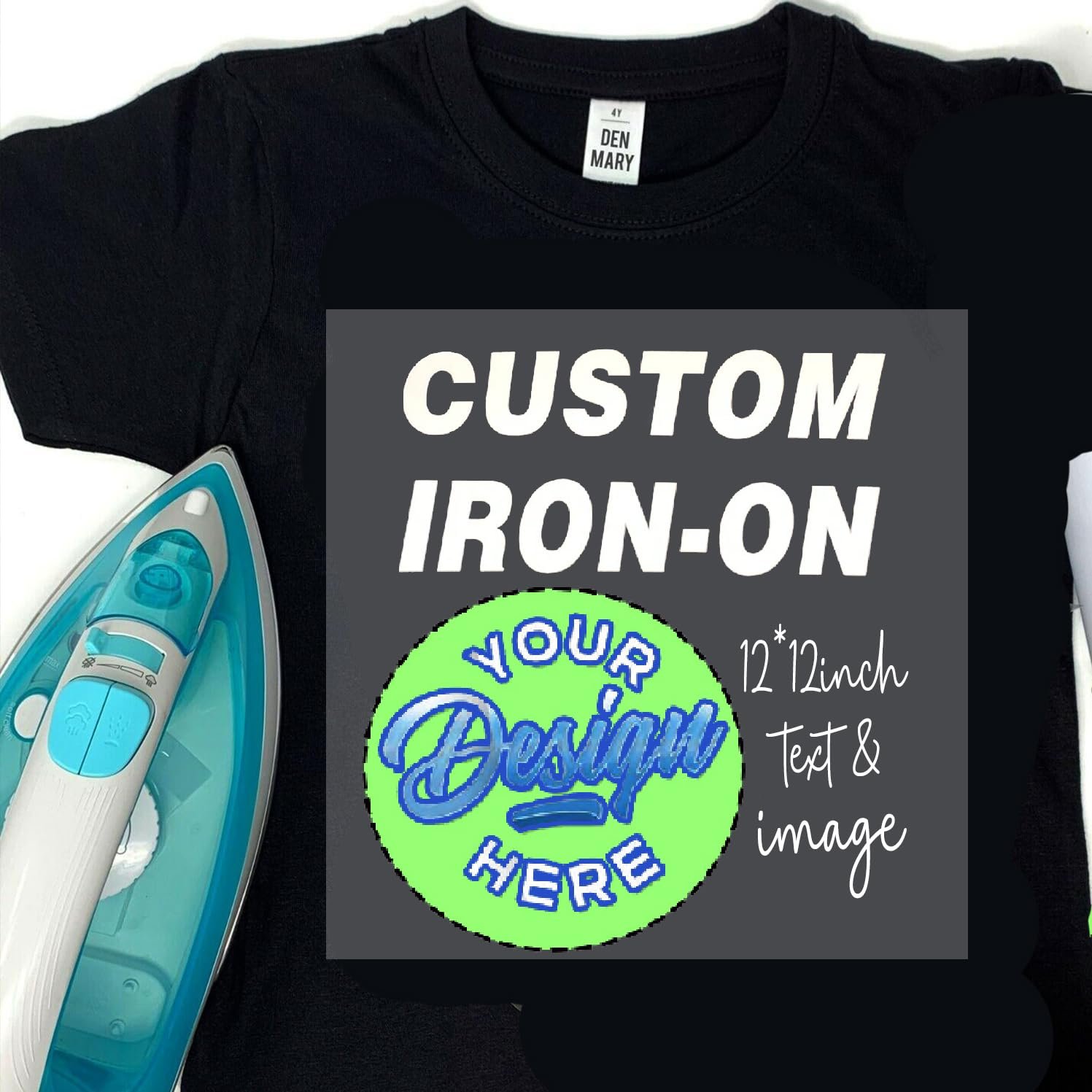 DTF Ready To Press Wholesale Custom Design Heat Press Stickers Transfer Heat Transfer Printing Stickers On T Shirt Fabric