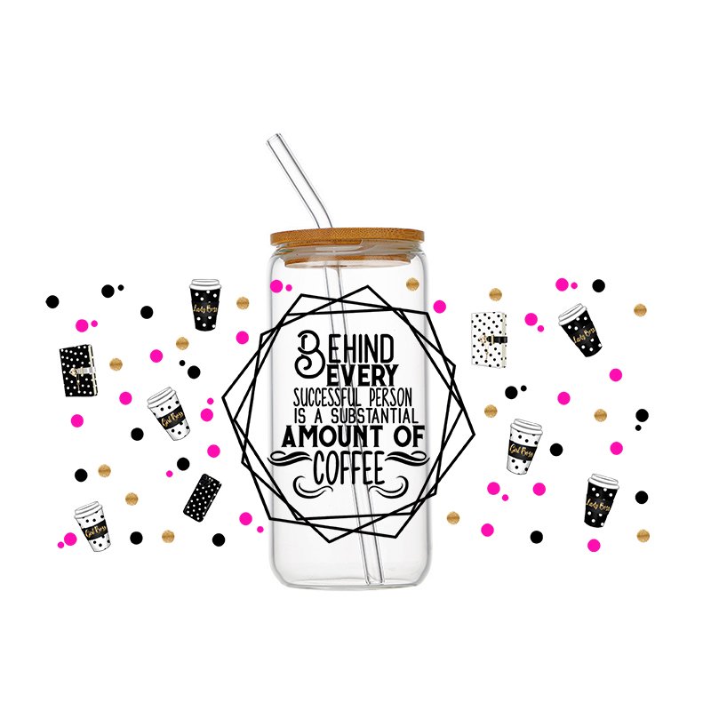 Best Sellers Transparent Glass Cup Wrap Transfer Uv Dtf Waterproof Stickers Uv Transfer And Dtf Sticker For Transfer Printing
