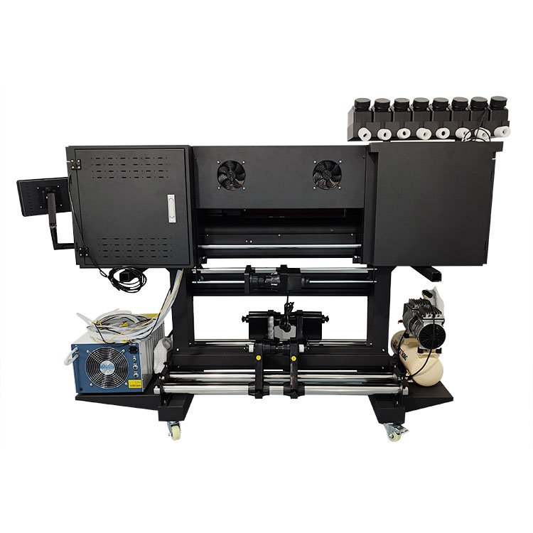 The Best 60cm Roll To Roll Uv DTF PET Film 4 Head Uv-DTF Digital Printer For Sticker Cup Warp Transfer Printing
