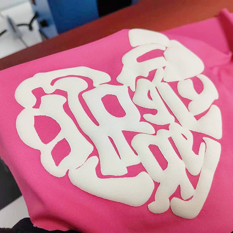 Custom Puff Heat Transfer Printing Vinyl Lovely Bear Letter Logo Transfer On Clothes Heat Transfer Vinyl Logo