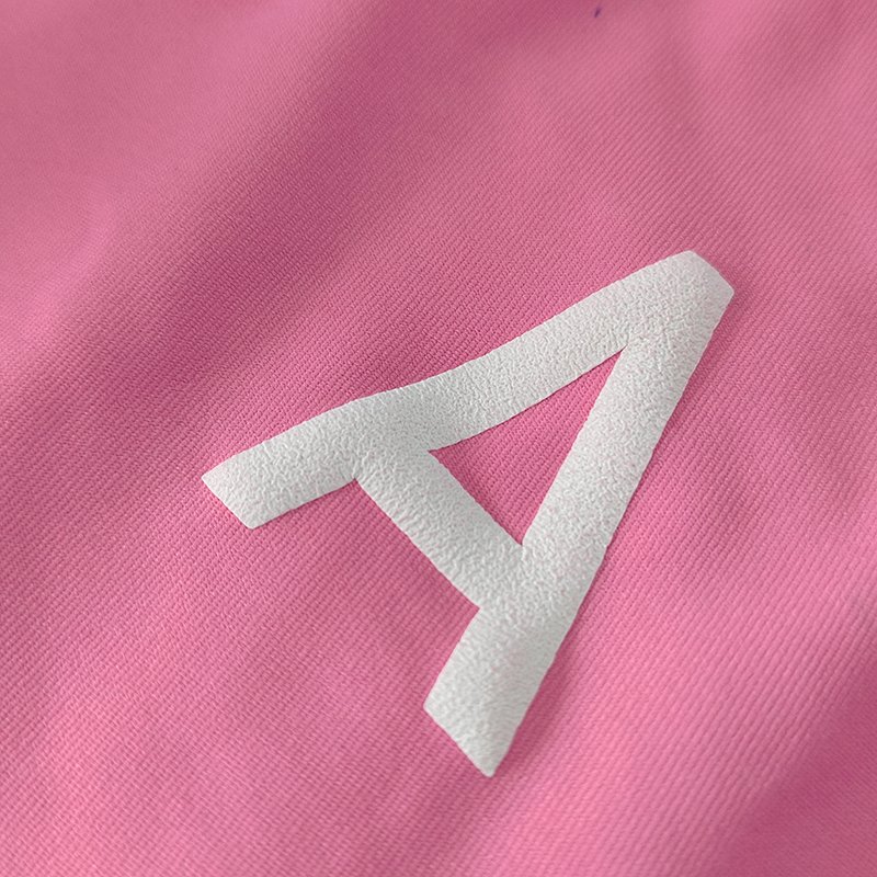 Custom Puff Heat Transfer Printing Vinyl Lovely Bear Letter Logo Transfer On Clothes Heat Transfer Vinyl Logo