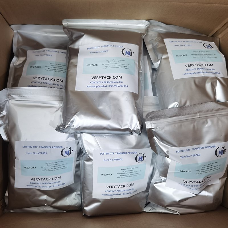 Verytack 1kg DTF Powder Heat Transfer Printing Factory Price White Hot Melt Solvent Ink Environment Friendly Model Number Ink