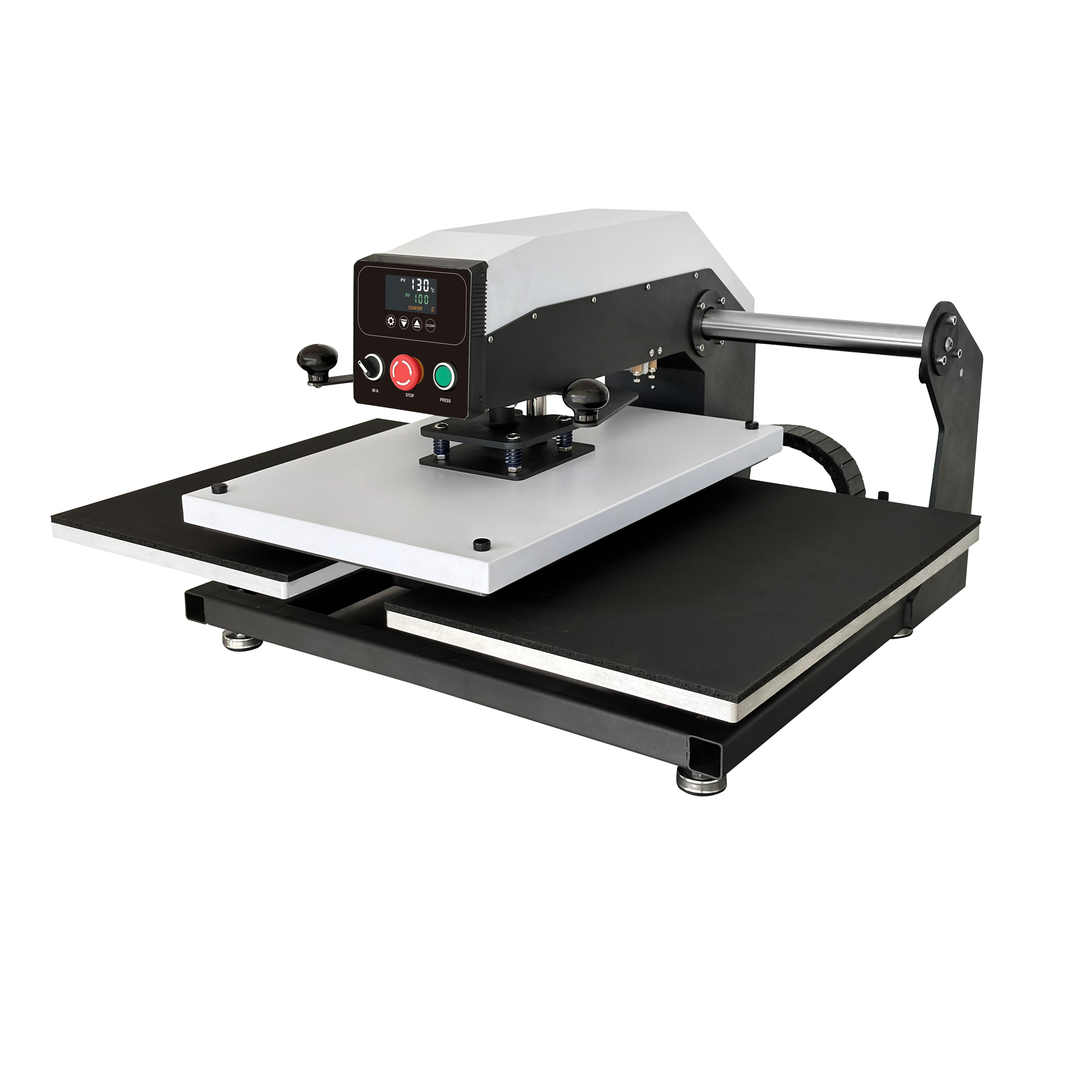 Auto Open Heat Press Heat Press Machines For T-shirt Double Station Pneumatic Heat Press Machine