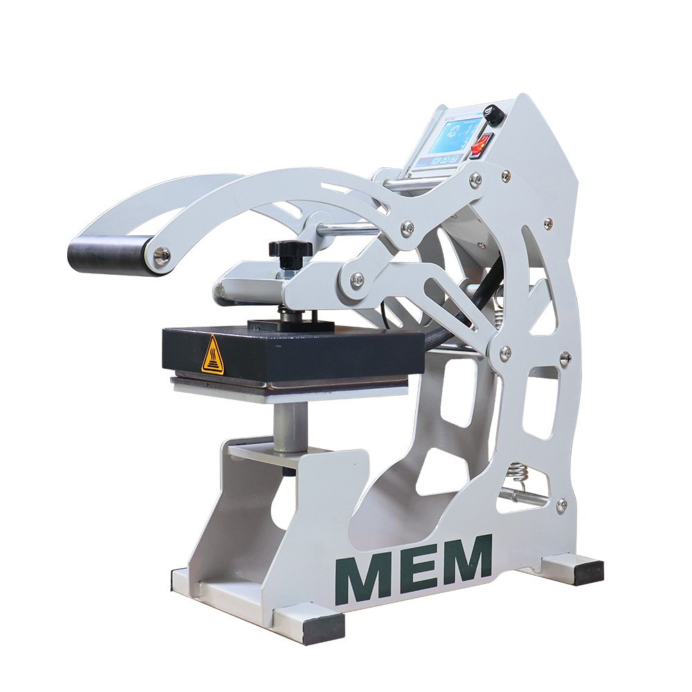 MEM wholesale 15*15 cm Sublimation label printer 15*15 cm manual heat press machine