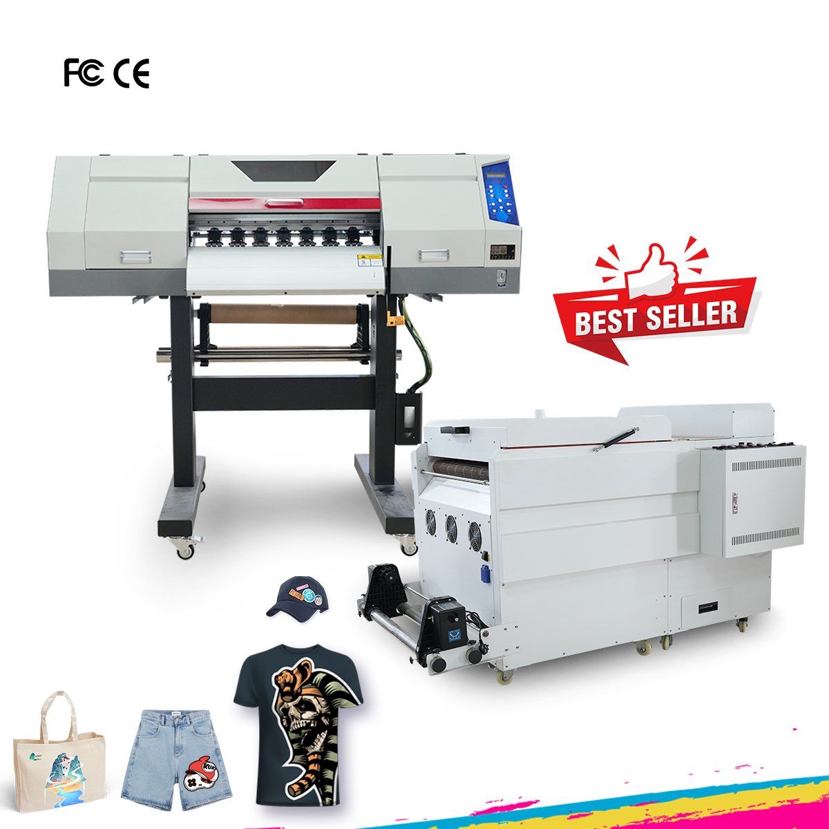 High quality a1 dtf printer printing machine 60cm dtf i3200 printer for tshirt printing