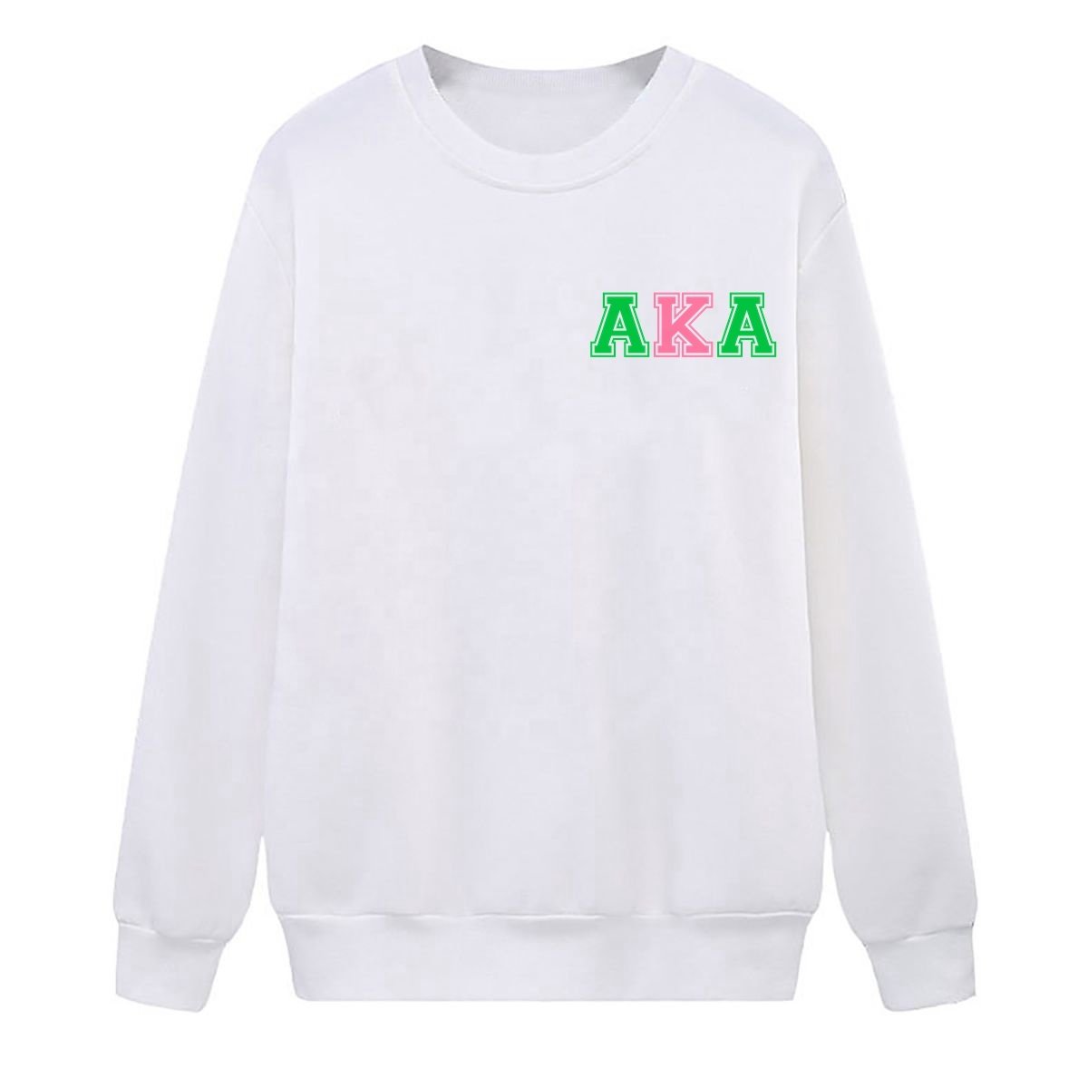 Wholesale AKA DTF Transfers Sorority Heat Transfer Designs Print Transfers Stickers IRon on Designs for t shirts