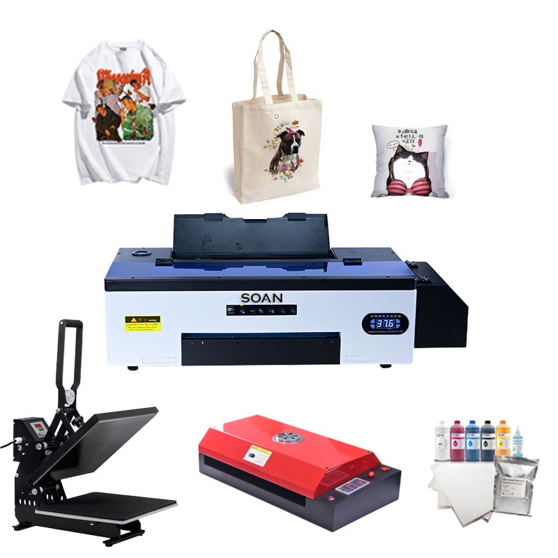A3 DTF Printer Machine Direct to Transfer Film Printing Converted For T Shirt Printing Machine Textile Heat Transfer Printer