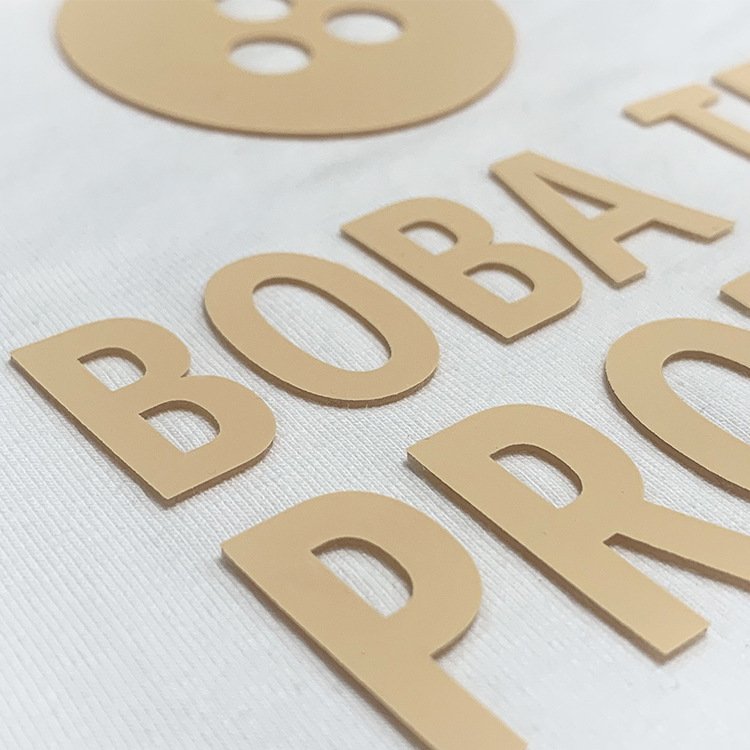 Best Selling Luxury Washable Care Woven Labels Custom Iron Tag Clothing Accessories Paper Material Heat Transfer Labels