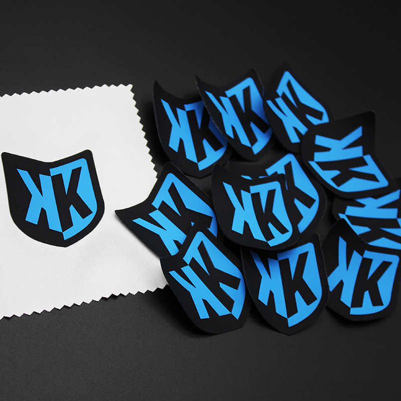 High Quality Custom Silicone Heat Press Sticker T-Shirt 3D Silicone Heat Transfer Printing Label Silicone Logo For Clothes