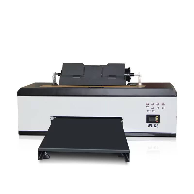 Digital Inkjet A3 30cm DTF Printer L1800 R1390 printhead Clothes T Shirt Heat Transfer Printing Machine